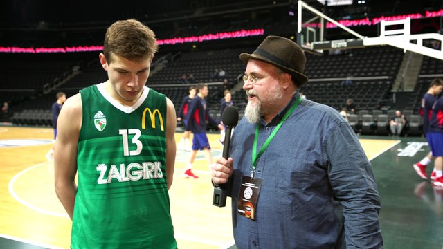 EB ANGT Kaunas, Day 2 Interview: Rokas Jokubaitis, Zalgiris Kaunas