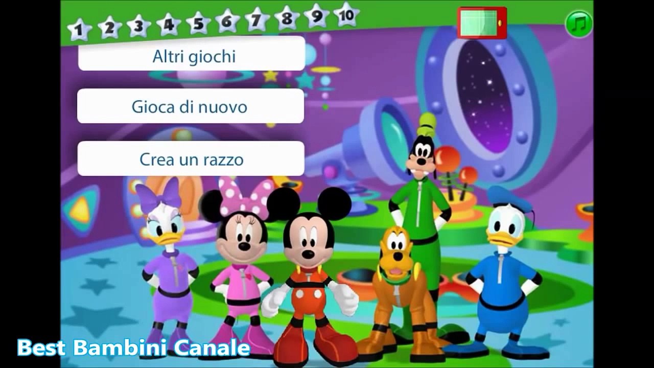 La Casa di Topolino Avventura nello Spazio Cartone Animato Completi Italiano di Giochi