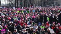 ABD'deki 'Kadınlar Yürüyüşü' Trump karşıtı gösteriye dönüştü - CHICAGO