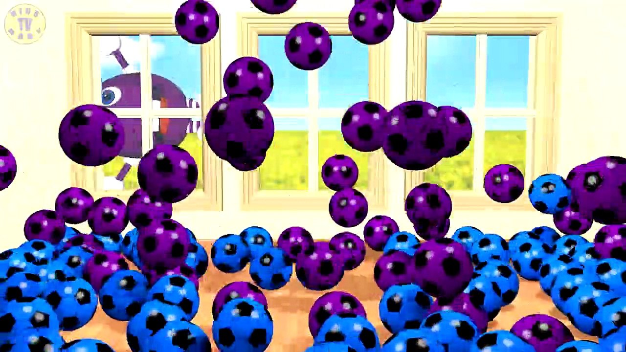 ⚽ Colors Learning For Kids - The Soccer Ball Pit Show - Mr Eggie Show-XotD5IijBto