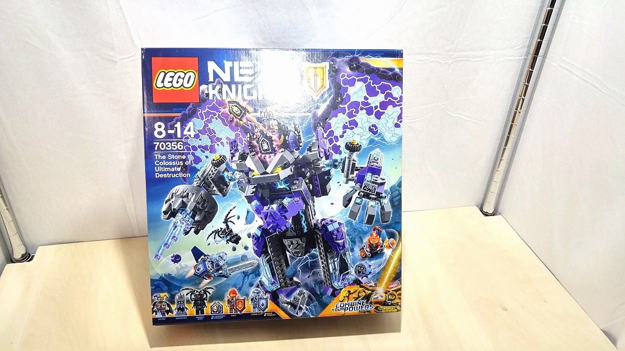 レゴ ネックスナイツ 破壊兵器ストーンコロッサスを作ってみた