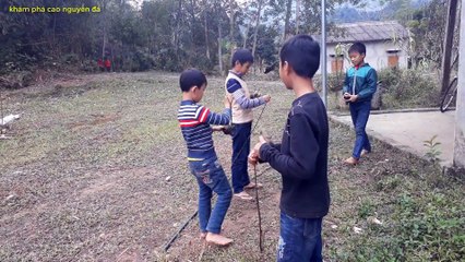 Trò chơi dân gian ở quê - Đánh Cù (trò chơi tuổi thơ)