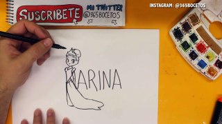 SACAR UN DIBUJO DE MI NOMBRE - Dibujos fáciles paso a paso – KARINA