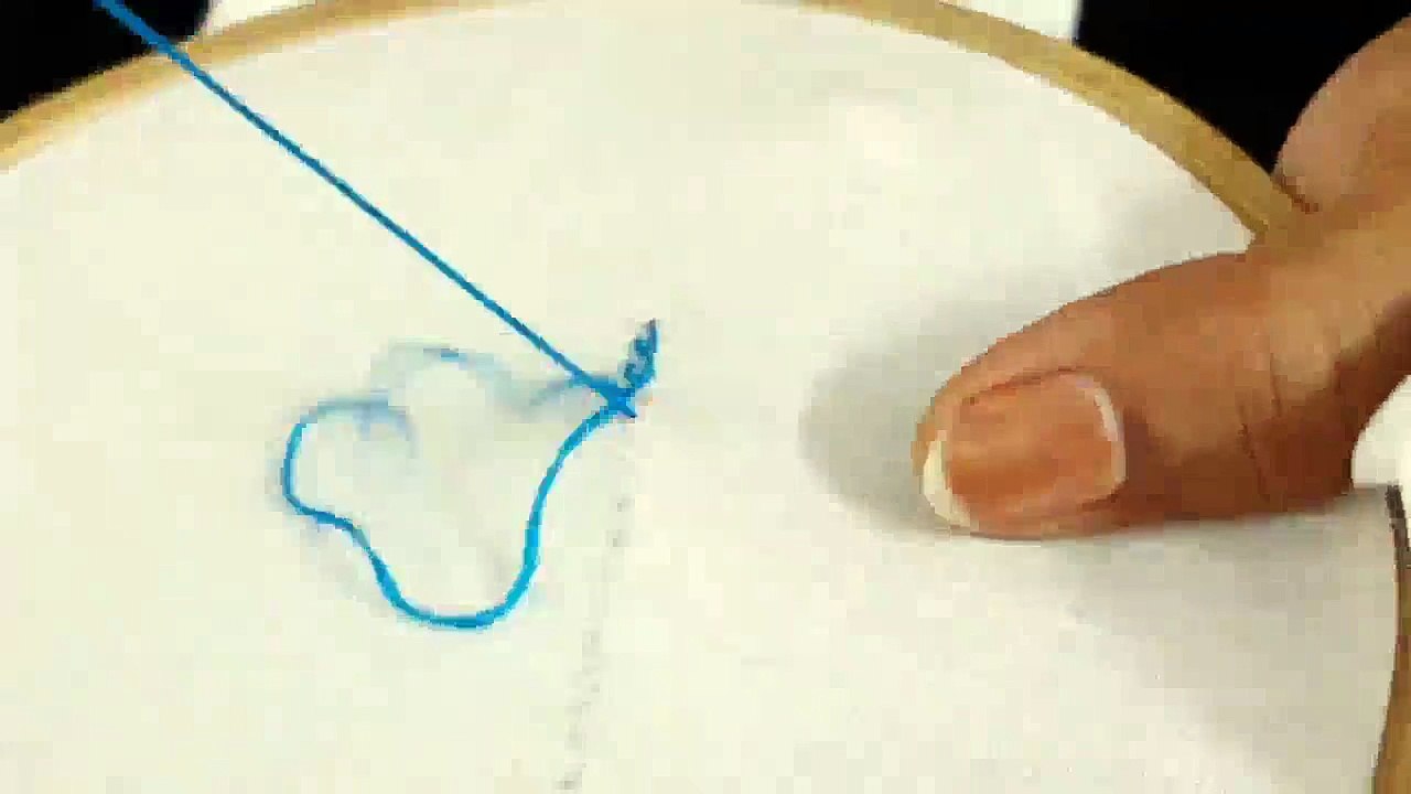 Hand Embroidery for Beginners: Broken Chain Stitch