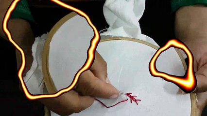 Hand Embroidery for Beginners: Wheatear Stitch