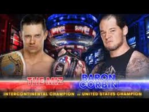Baron Corbin vs The Miz [Champion vs Champion] Survivor Series 2017 en español latino .