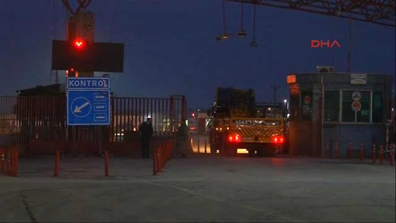 Kilis Öncüpınar Sınır Kapısı Sabah Saatleri İtibariyle Sakin