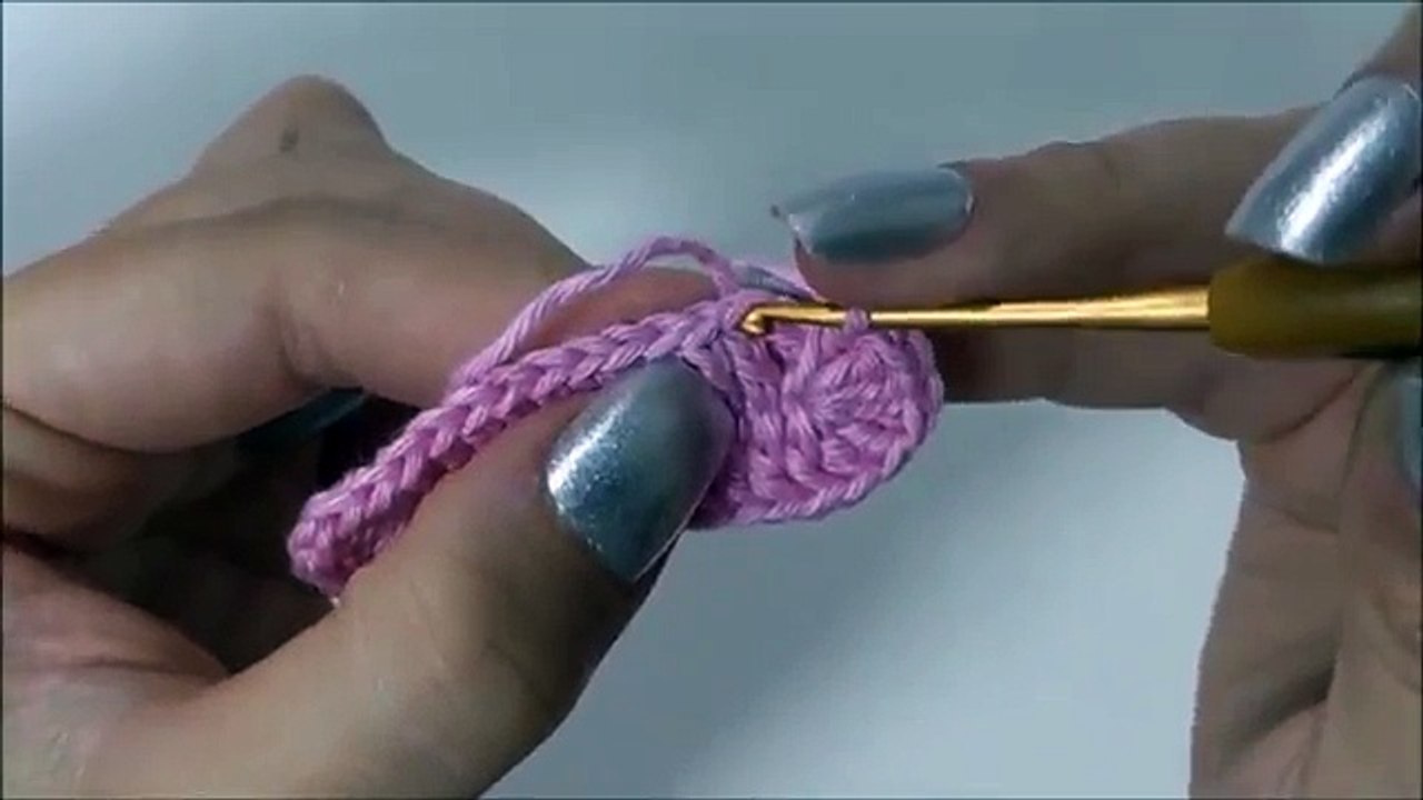 Sapatinho croche com laço 1