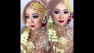 Tutorial Makeup Wedding Muslim By IniVindy + Simpel Hijab Tutorial