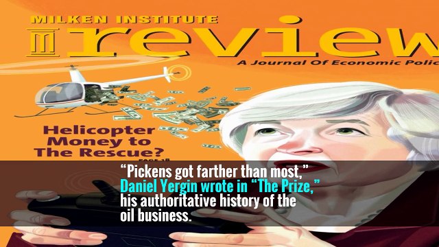 T. Boone Pickens, a Texas-Size Businessman, Calls It Quits