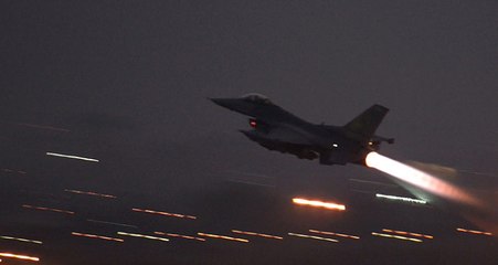 Fırat Kalkanı'nda Şehit Olan 72 Askerin Anısına, Afrin'e 72 Uçakla Saldırı Düzenlendi