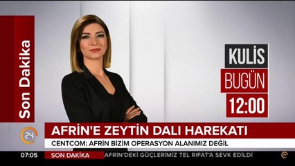 Kulis bugün saat 12:00'de 24 TV'de