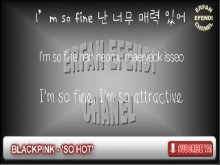 BLACKPINK - 'SO HOT' Karaoke Lyric Acoustic Cover