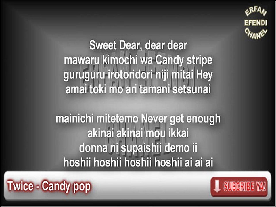 Twice - Candy pop Karaoke Lyric Cover Acoustic