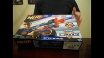 Review: The New new Nerf Elite Stockade Unboxing and Demo
