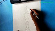 how to draw sailor moon from sailor moon crystal
