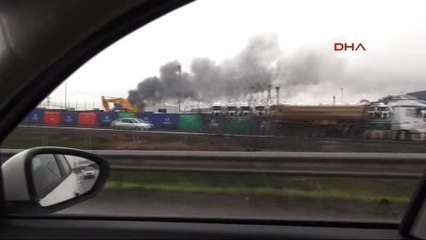 Maltepe'de Fabrika Yangını- 1