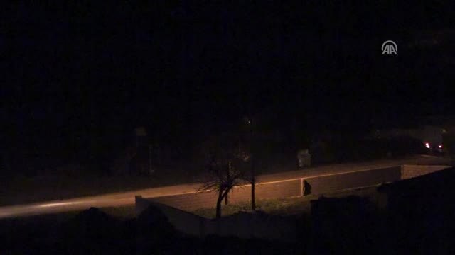 Zeytin Dalı Harekatı -Askeri Sevkiyat, Obüs Atışları