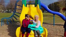 Frozen Elsa & Belle COTTON BALL CHALLENGE w  Spiderman Maleficent Toy Fun Superhero in real life | Superheroes | Spiderman | Superman | Frozen Elsa | Joker