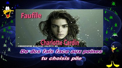 Charlotte Cardin - Faufile KARAOKE / INSTRUMENTAL