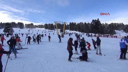 Скачать видео: Bursa-Sömestir Tatili, Uludağ'a Yaradı