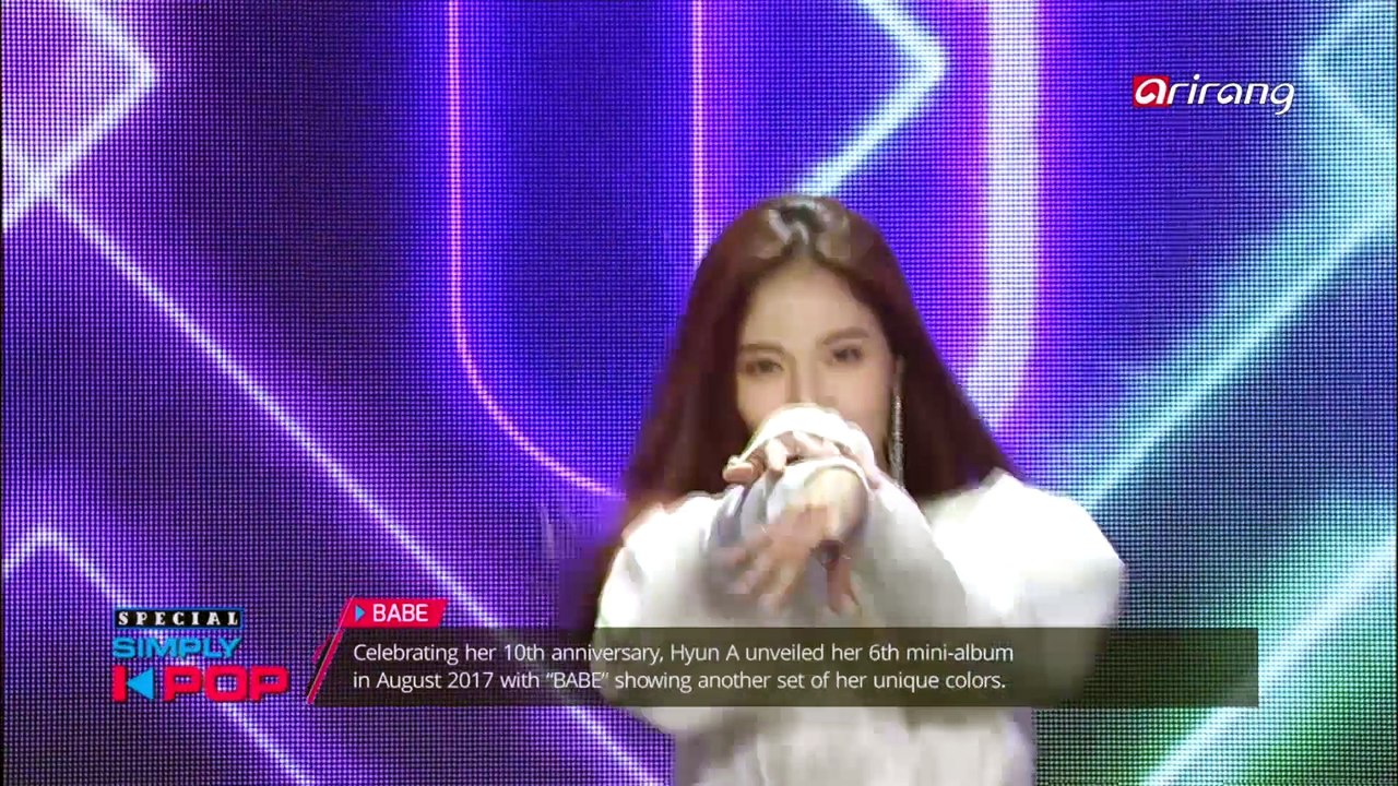 [Simply K-Pop] Hyun A(현아) _ BABE(베베) _ Ep.294 _ 122217