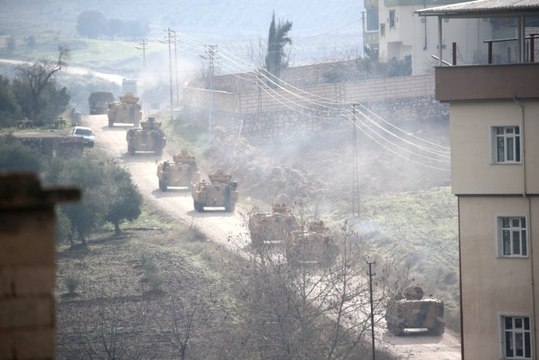 Başbakan'dan Zeytin Dalı Harekatı Açıklaması: Saat 11:05'te Kara Harekatı Başladı