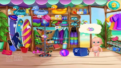 Summer Vacation for Children - Tabtale Summer Fun at Beach Gameplay Video for Kids