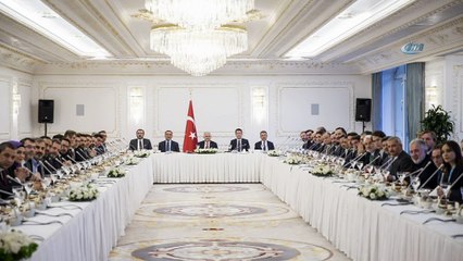 Başbakan Binali Yıldırım, Medya Temsilcileri ile bir araya geldi