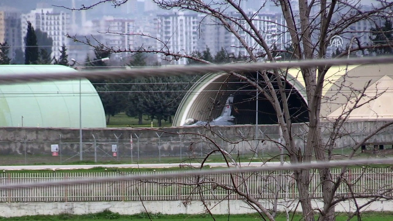 İncirlik Hava Üssü'nde savaş uçağı hareketliliği - ADANA