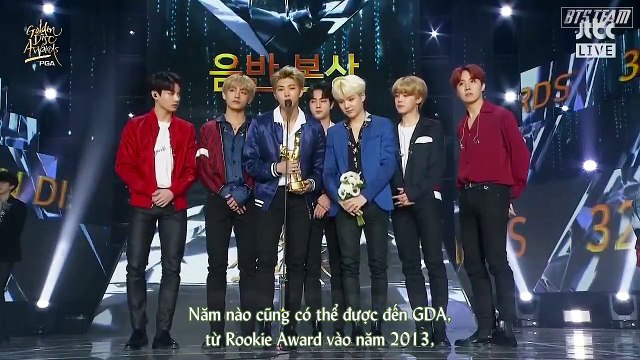 [Vietsub] 180111 BTS @ 32nd Golden Disc Awards [BTS Team]