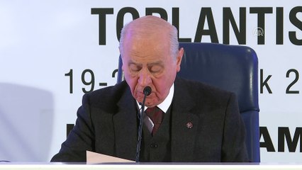 Bahçeli: ''Afrin darmadağın edilecektir'' - ANKARA