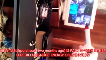 DEADLY ELECTROMAGNETIC RADIATION DESK