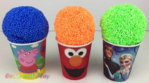 Oyun Köpük Dondurma Sürpriz Yumurtalar Peppa Domuzu Elmo Dory Bulma Plastin Renkleri Öğrenin Sayılar