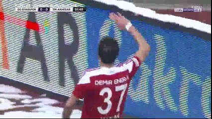 Arslan Hakan Goal HD - Sivasspor 1 - 0 Akhisar Genclik Spor - 21.01.2018 (Full Replay)