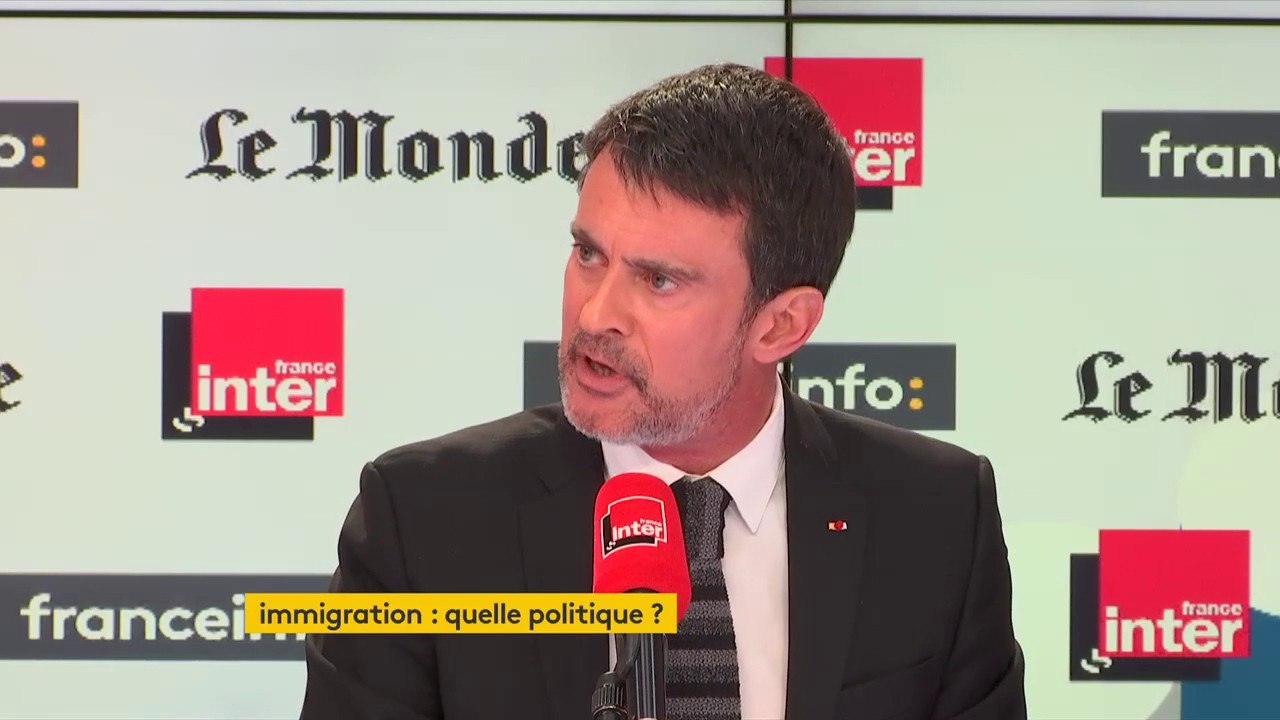 Manuel Valls : "Nous n'avons pas besoin d'une nouvelle immigration"