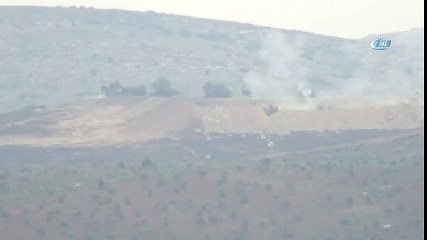 Obüsler Terör Yuvalarını Vuruyor