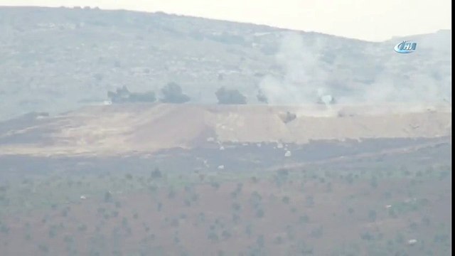 Obüsler Terör Yuvalarını Vuruyor