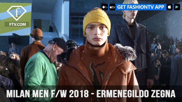 Ermenegildo Zegna Milan Men Fashion Week Fall 2018 Layered In Ideas Collection | FashionTV | FTV