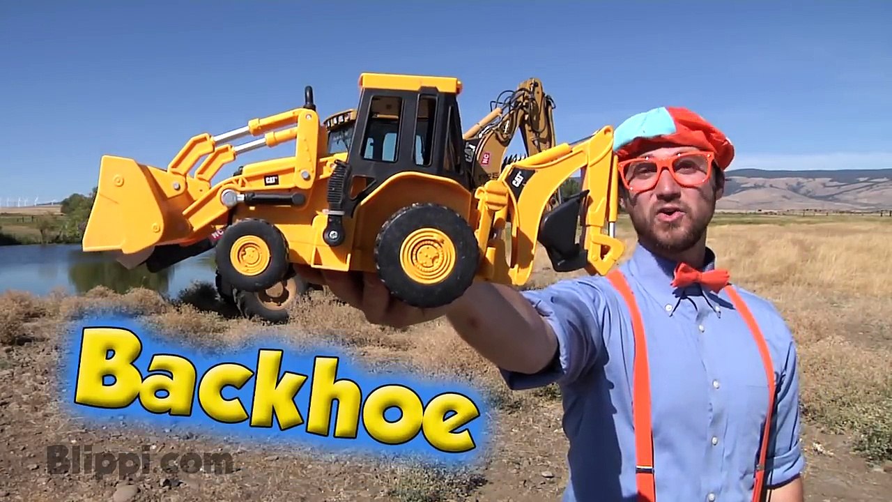 Backhoe Excavator for Kids Explore A Backhoe video Dailymotion