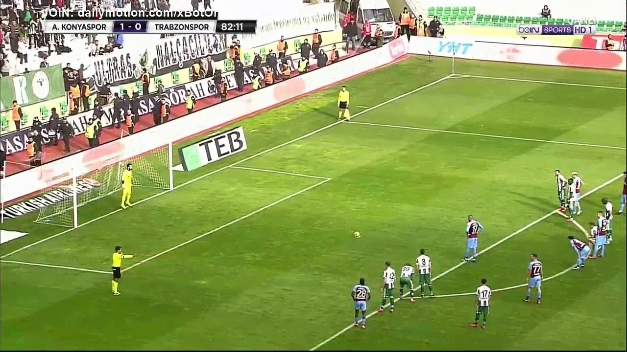 Burak Yilmaz penalty Goal HD -  Konyaspor 1 - 1 Trabzonspor - 21.01.2018 (Full Replay)