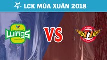 Highlights: JAG vs SKT | Jin Air Green Wings vs SK Telecom T1 | LCK Mùa Xuân 2018