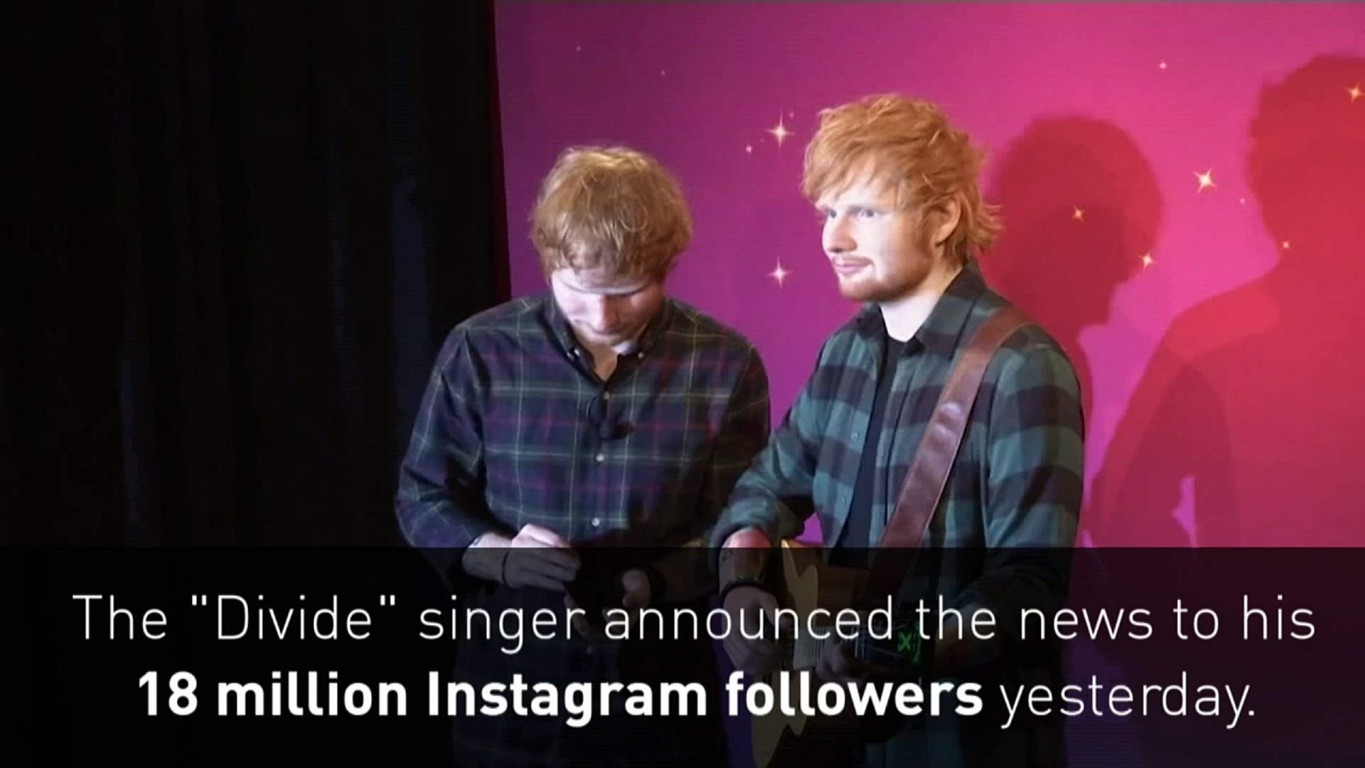 Congratulations to Ed Sheeran on his engagement