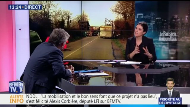 Alexis Corbière souhaite que les zadistes de Notre-Dame-des-Landes restent sur place
