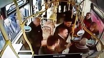 Otobüs şoförünün müdahalesi hayat kurtardı - İSTANBUL
