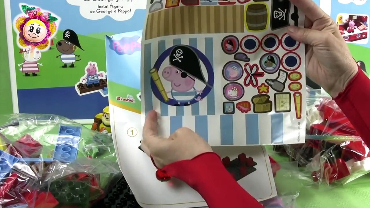 Peppa Pig y la Patrulla Canina en el Barco Pirata de George | Juguetes Paw Patrol y Pepa en español