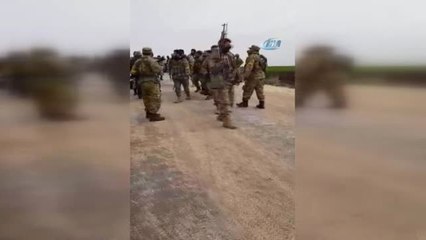 Suriye Tarafına Geçmek İçin Hazırlık Yapan Öso Askerleri Kamerada