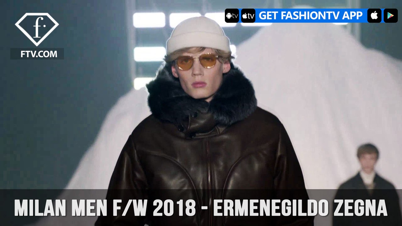 Ermenegildo Zegna Milan Men Fashion Week Fall 2018 Layered In Ideas Collection  | FashionTV | FTV