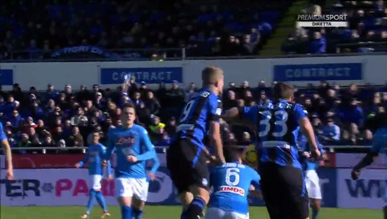 Atalanta 0-1 Napoli - All Goals And Highlighs 21.01.2018