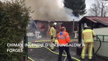 Chimay: un incendie ravage un bungalow à Forges